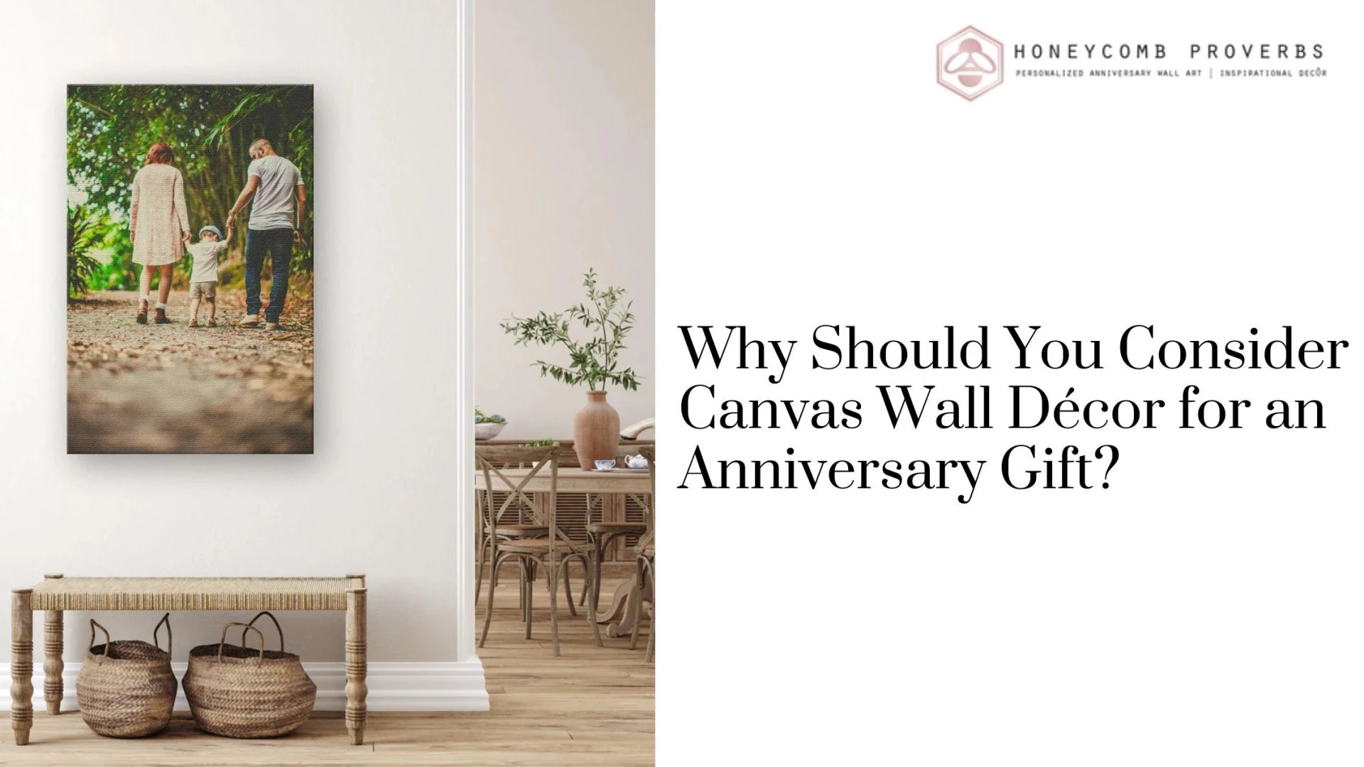 Why Should You Consider Canvas Wall Décor for an Anniversary Gift?