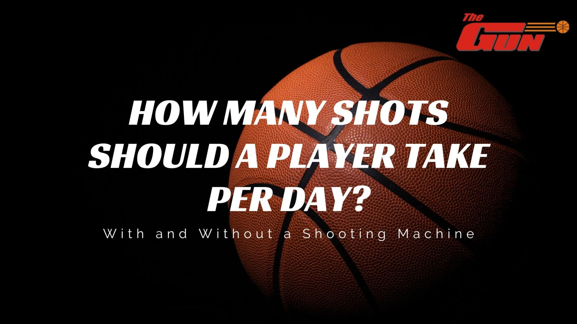 How Many Shots Should a Player Take per Day? With and Without a Shooting Machine