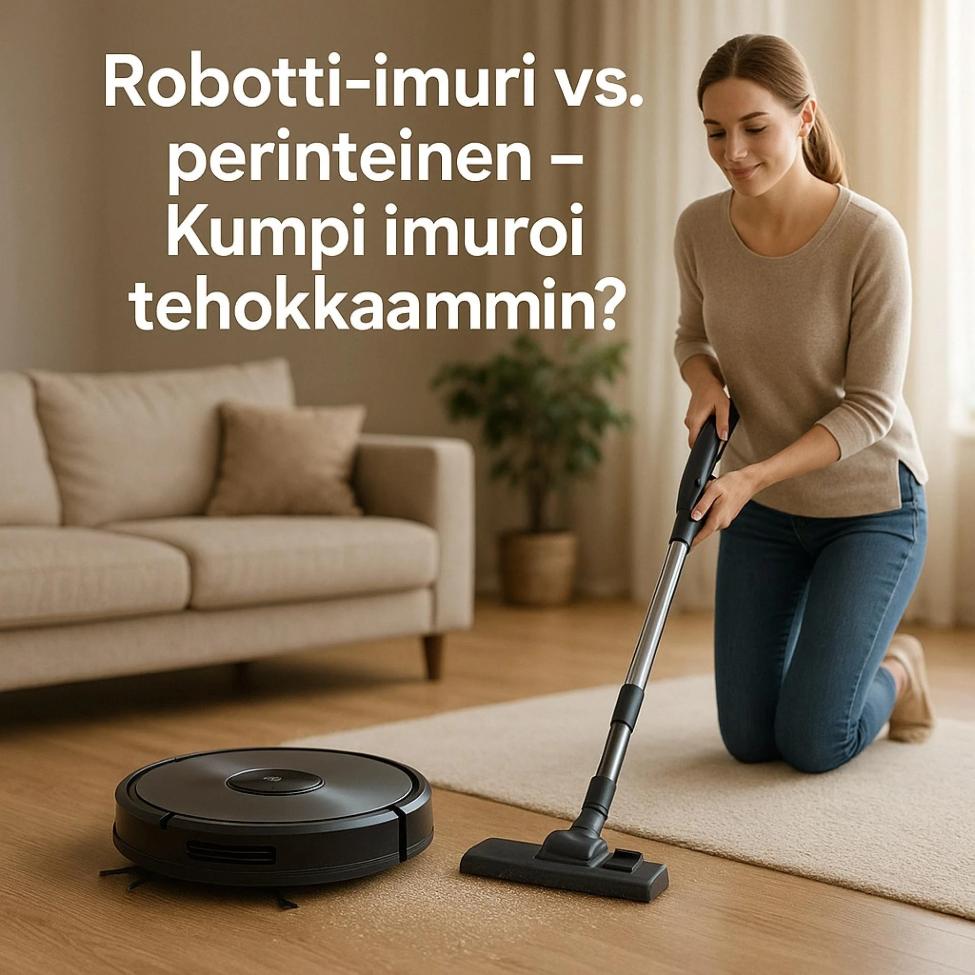 Robotti-imuri vs. perinteinen – Kumpi imuroi tehokkaammin?