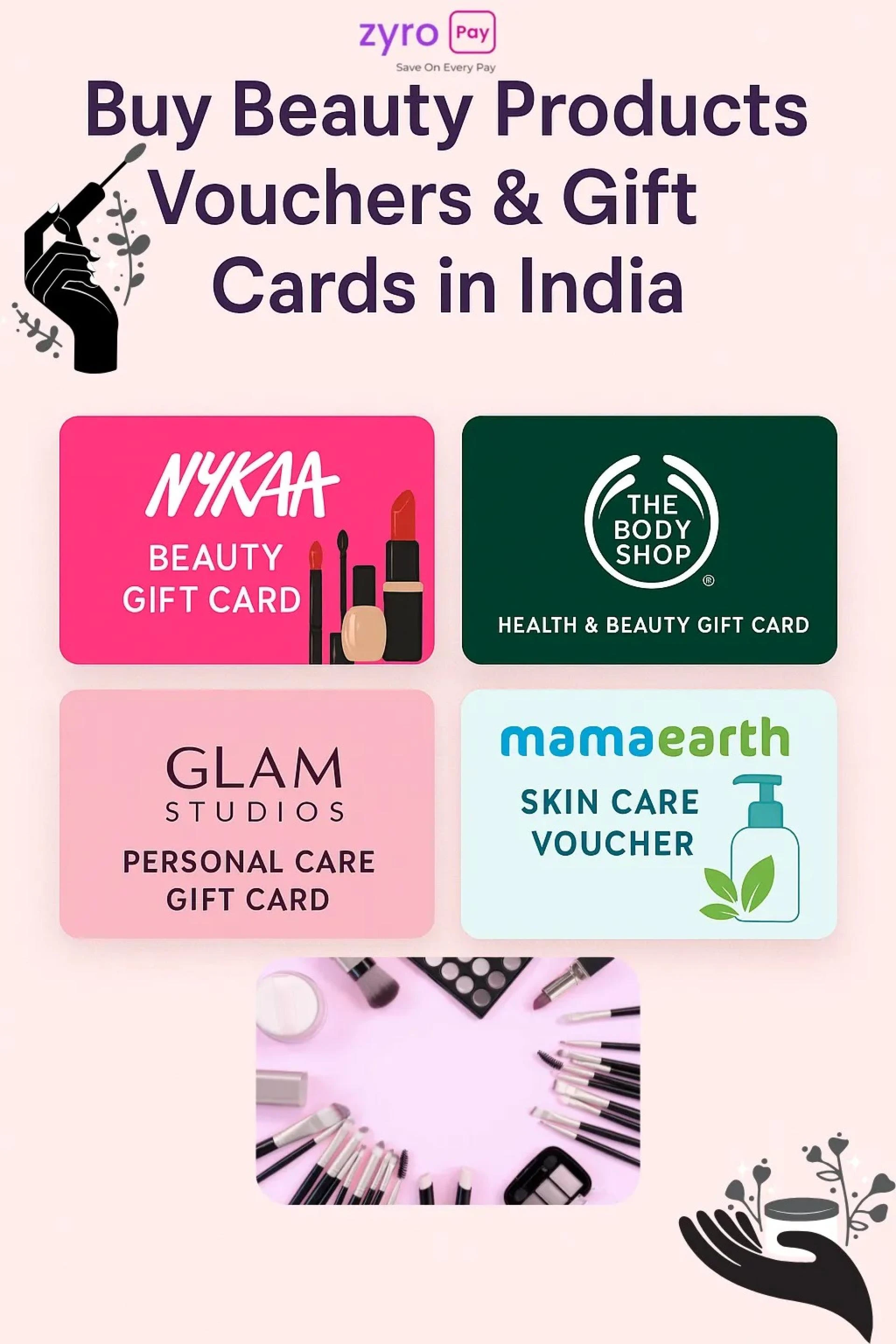 Buy Beauty Products Vouchers & Gift Cards in India