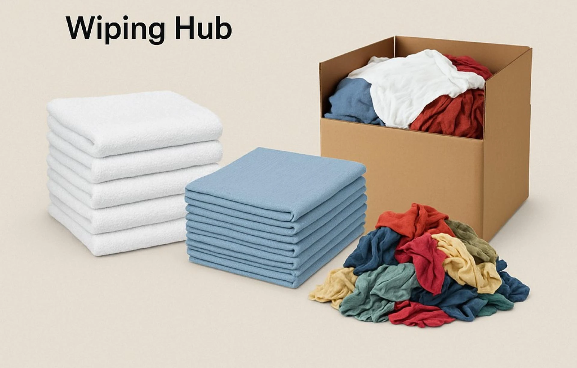 Shop Towels & Bulk Huck Towels – The Ultimate Cleaning Solution by Wiping Hub