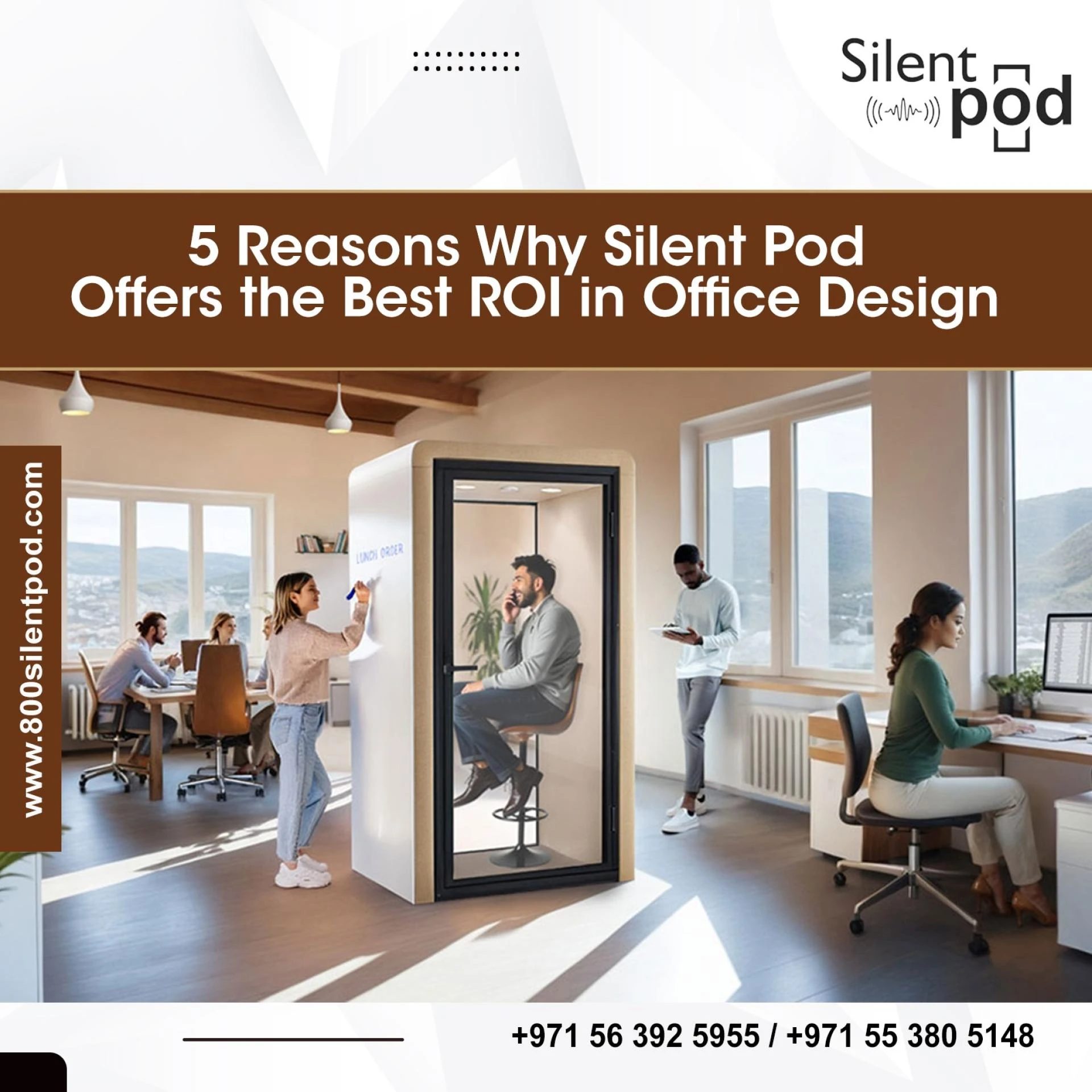 5 Reasons Why Silent Pod Offers the Best ROI in Office Design