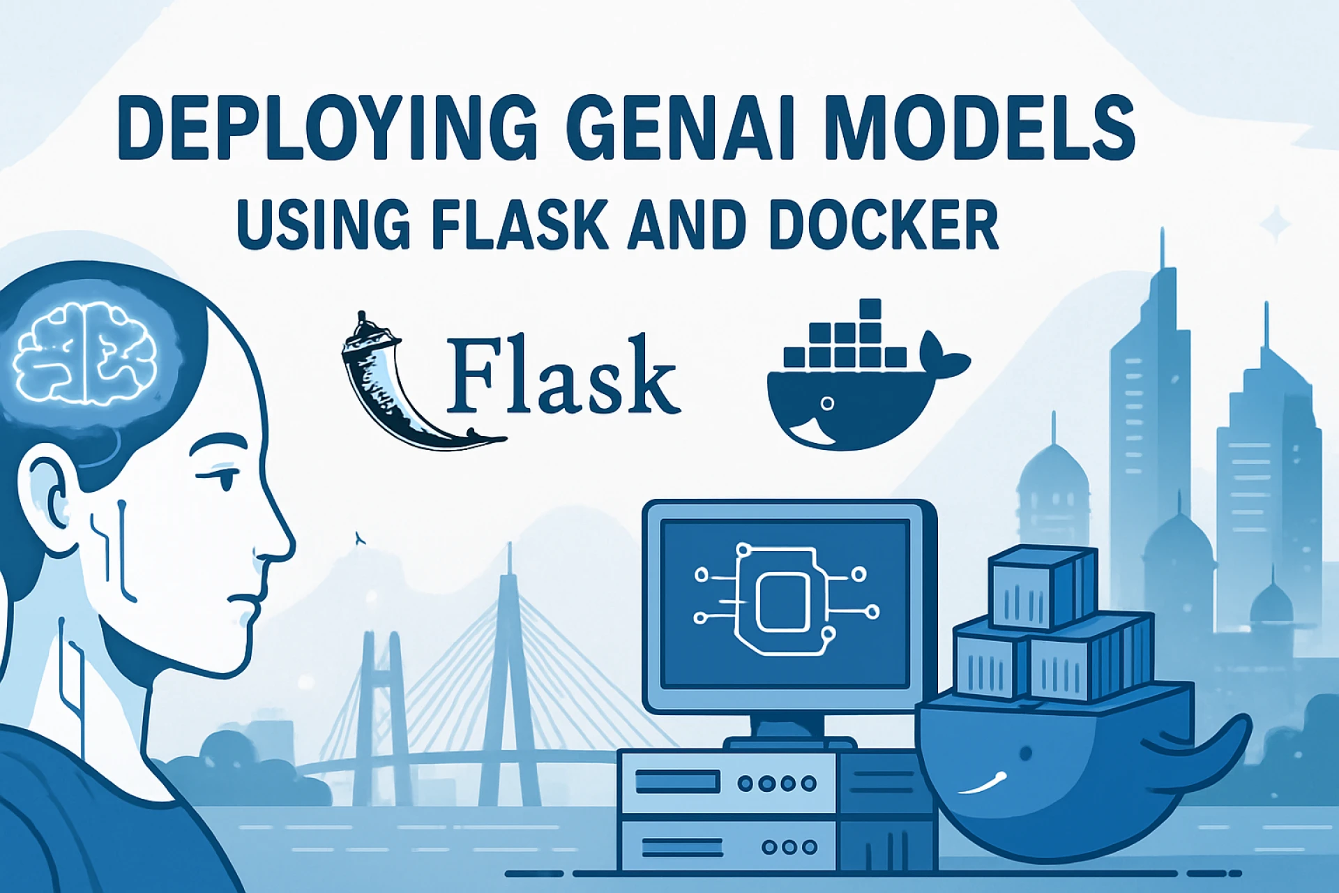 Flask & Docker Guide: GenAI Model Deployment for AI Training in Mumbai