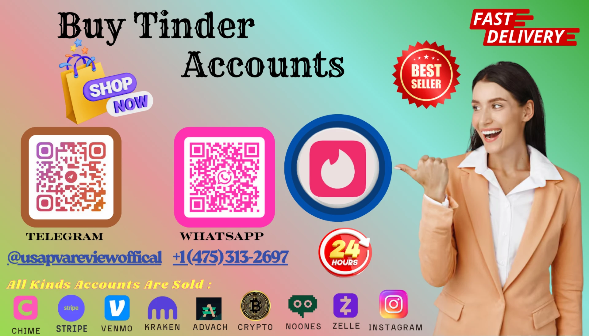 Buy Tinder Accounts - With Best Doc.x