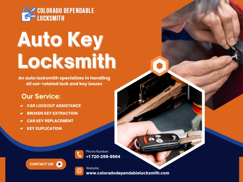 Denver’s Fastest Auto Key Locksmith for Lockouts, Replacements, and Ignition Issues