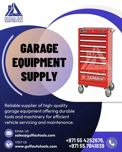 Gear Up Smart: Why Buying Garage Equipment Online in the UAE Makes Every Wrench Count