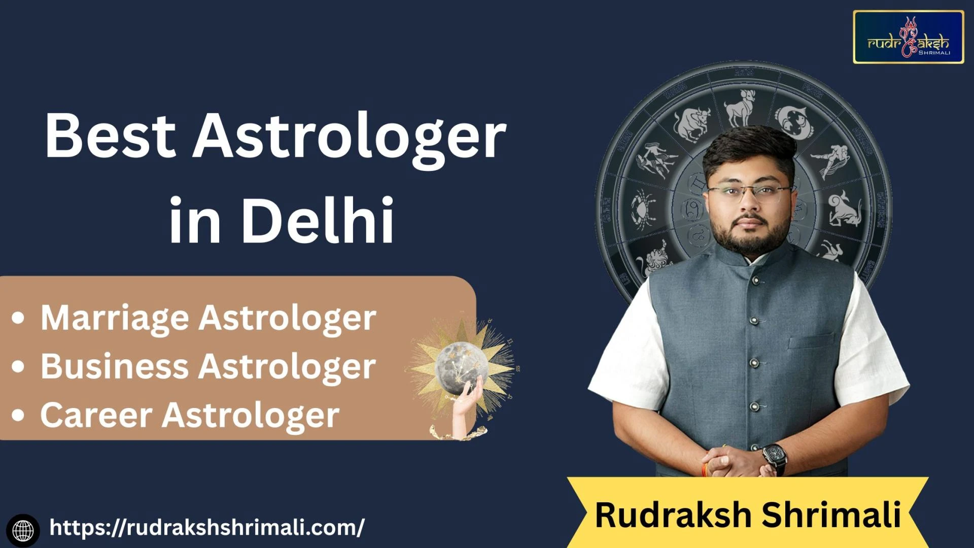 Find Your True Career Path with Rudraksh Shrimali – The Best Astrologer in Delhi