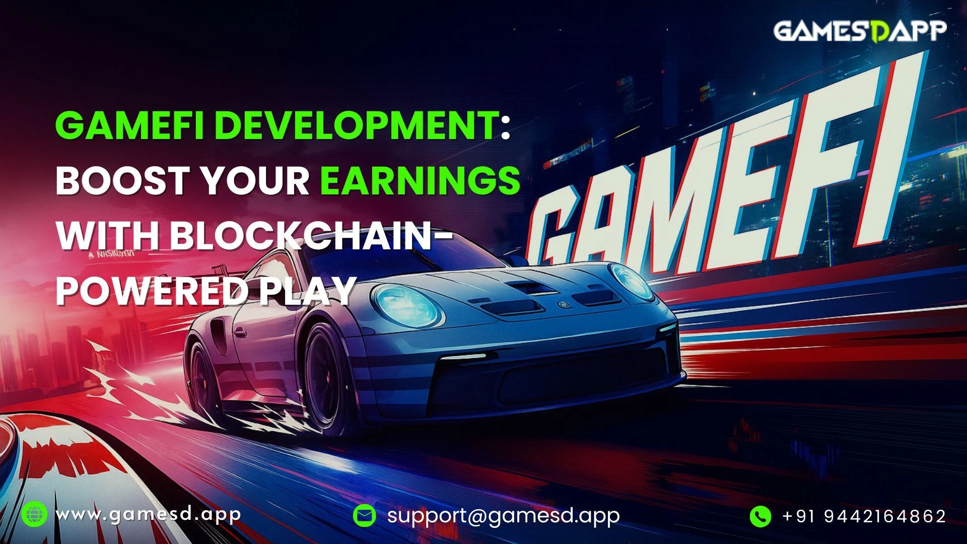 GameFi Development: Boost Your Earnings with Blockchain-Powered Play