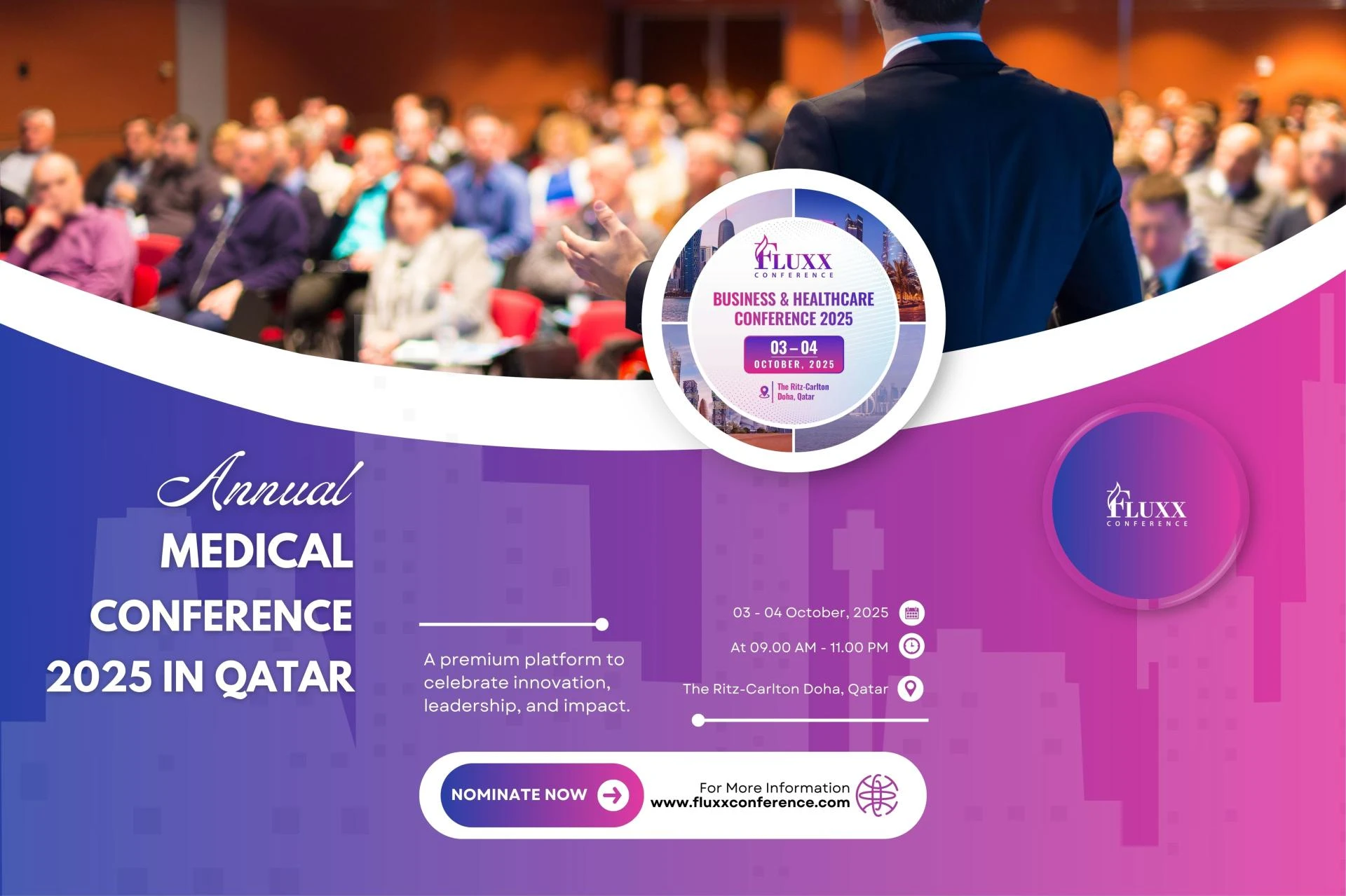 Keynotes to Camel Rides at Annual Medical Conference 2025 in Qatar