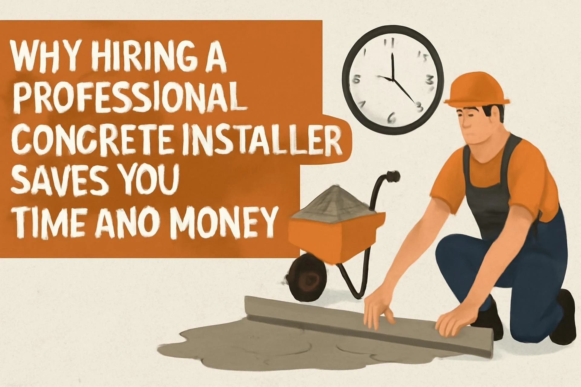 Why Hiring a Professional Concrete Installer Saves You Time and Money