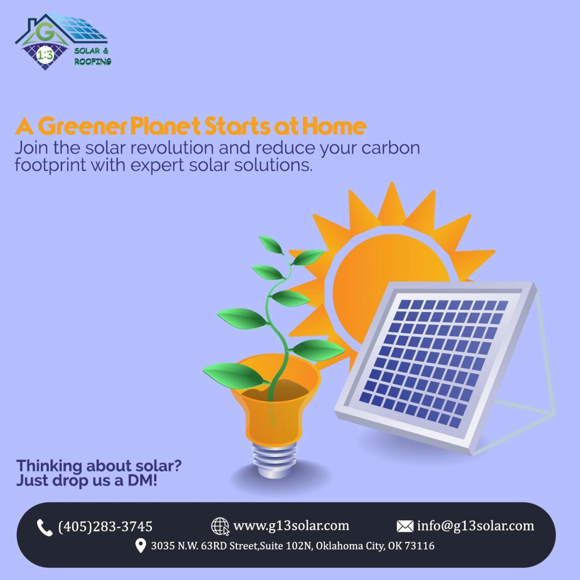 Solar Power & Strong Roofs: Why G 1:3 Solar and Roofing Is Oklahoma’s Trusted Choice