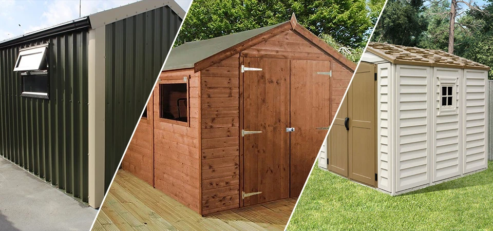 Timber vs. Metal vs. Plastic Sheds: Which One’s Right for Your Backyard?