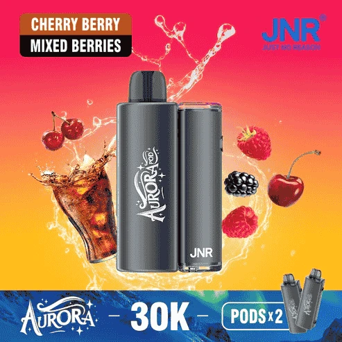 JNR Aurora 30000 Box of 5 Premium Vape Pods for Smooth Flavor