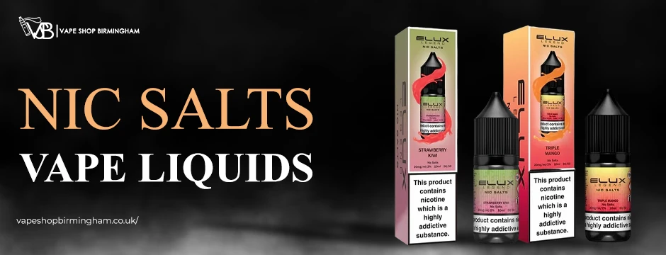 Discover Premium Nic Salts Vape Liquids at Vape Shop Birmingham