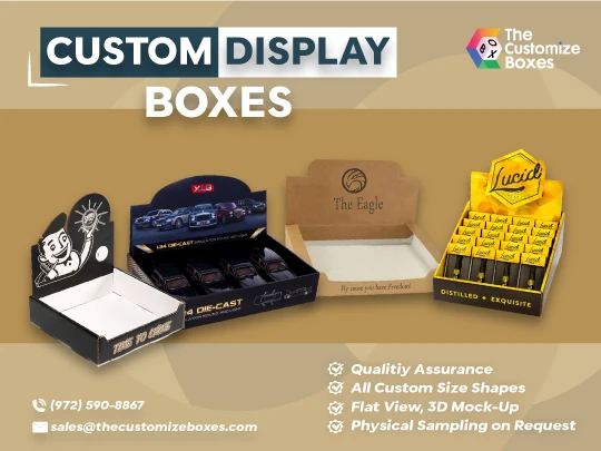 Why Almost Every Business Prefer Custom Display Boxes?