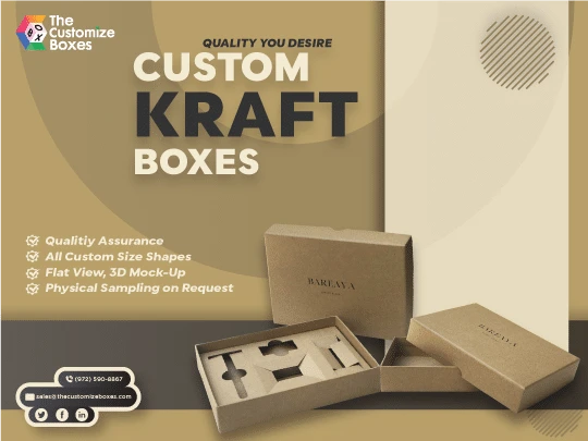 Finest Packaging is always: Custom Kraft Boxes