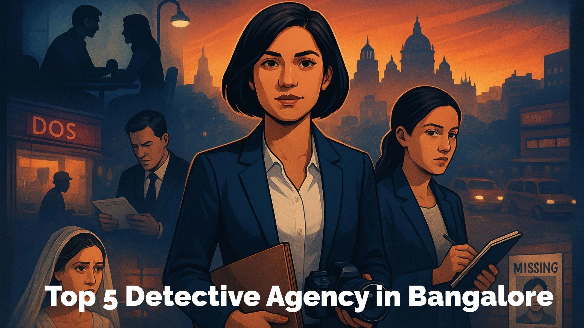 Top 5 Detective Agencies in Bangalore – Where Secrets Meet Sleuths