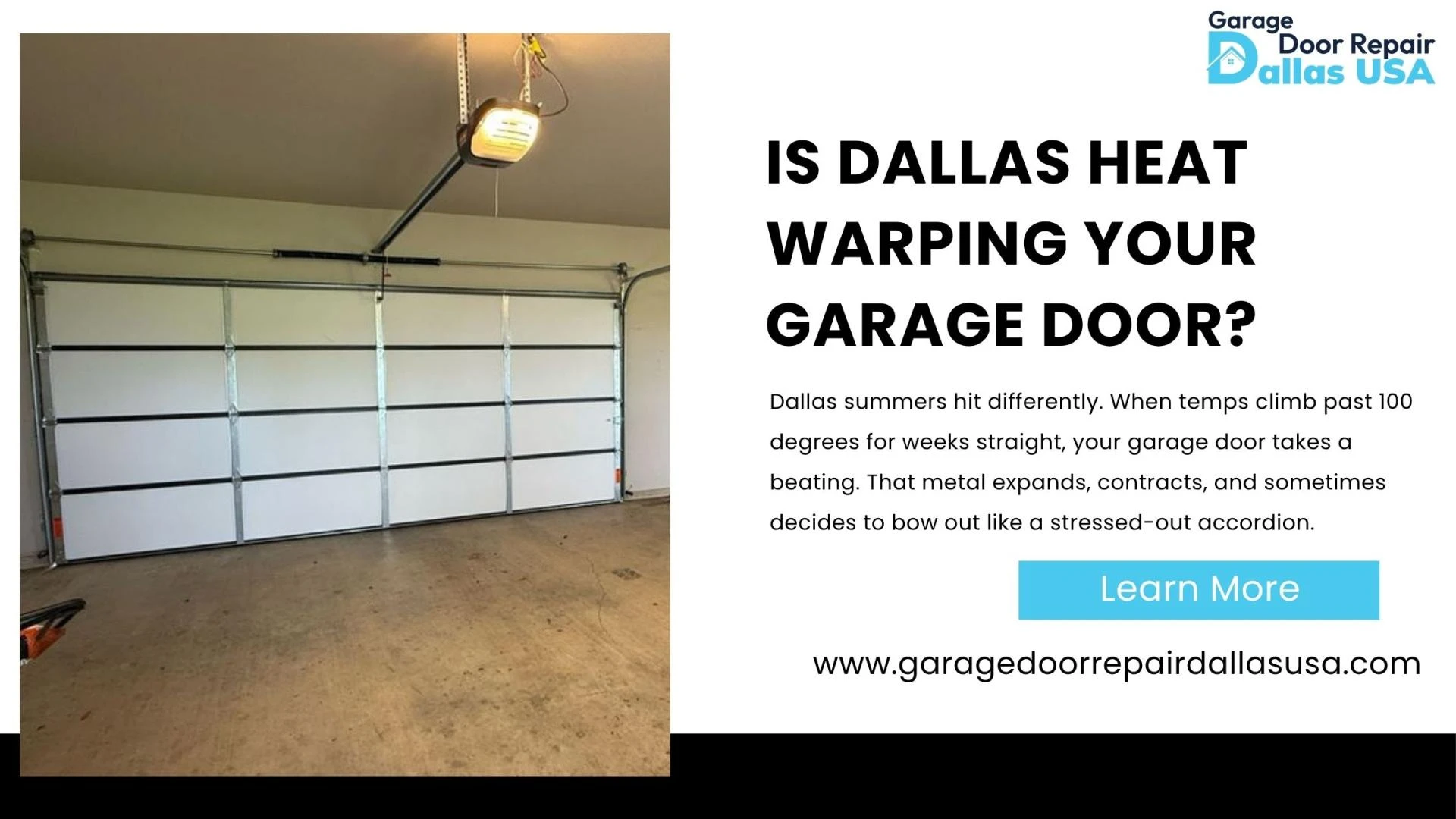 Is Dallas Heat Warping Your Garage Door?