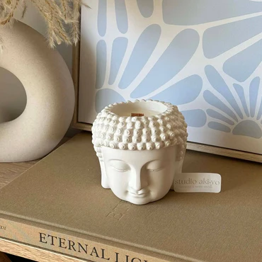 Soft Glow Statement: Aesthetic Home Decor Candle