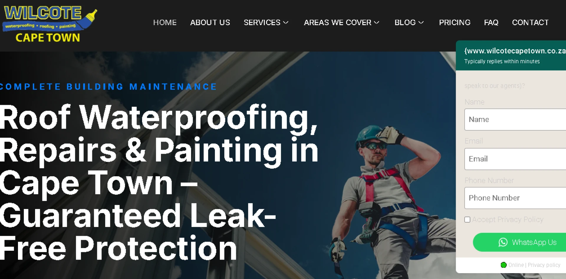 Wilcote Cape Town Provides Best Waterproofing & Roofing Services For Fortification 