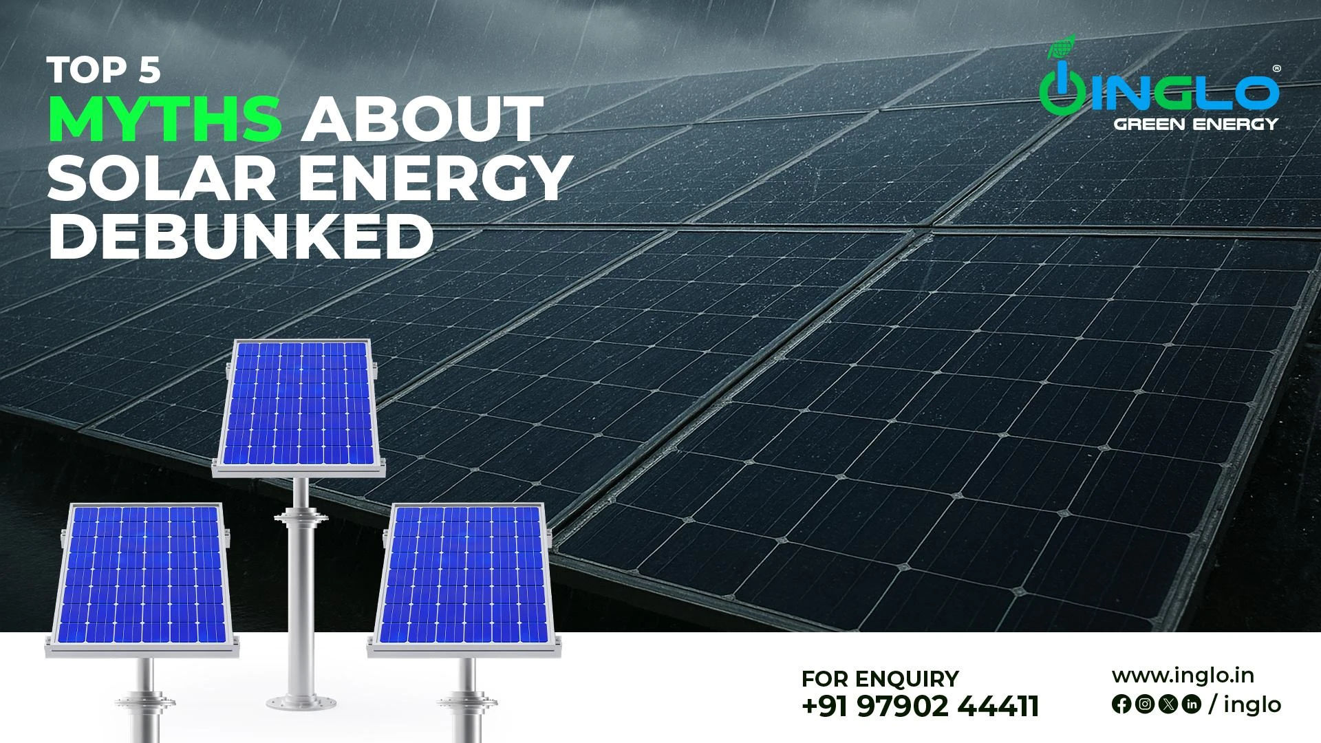 Top 5 Solar Energy Myths – Debunked with Facts (2025)