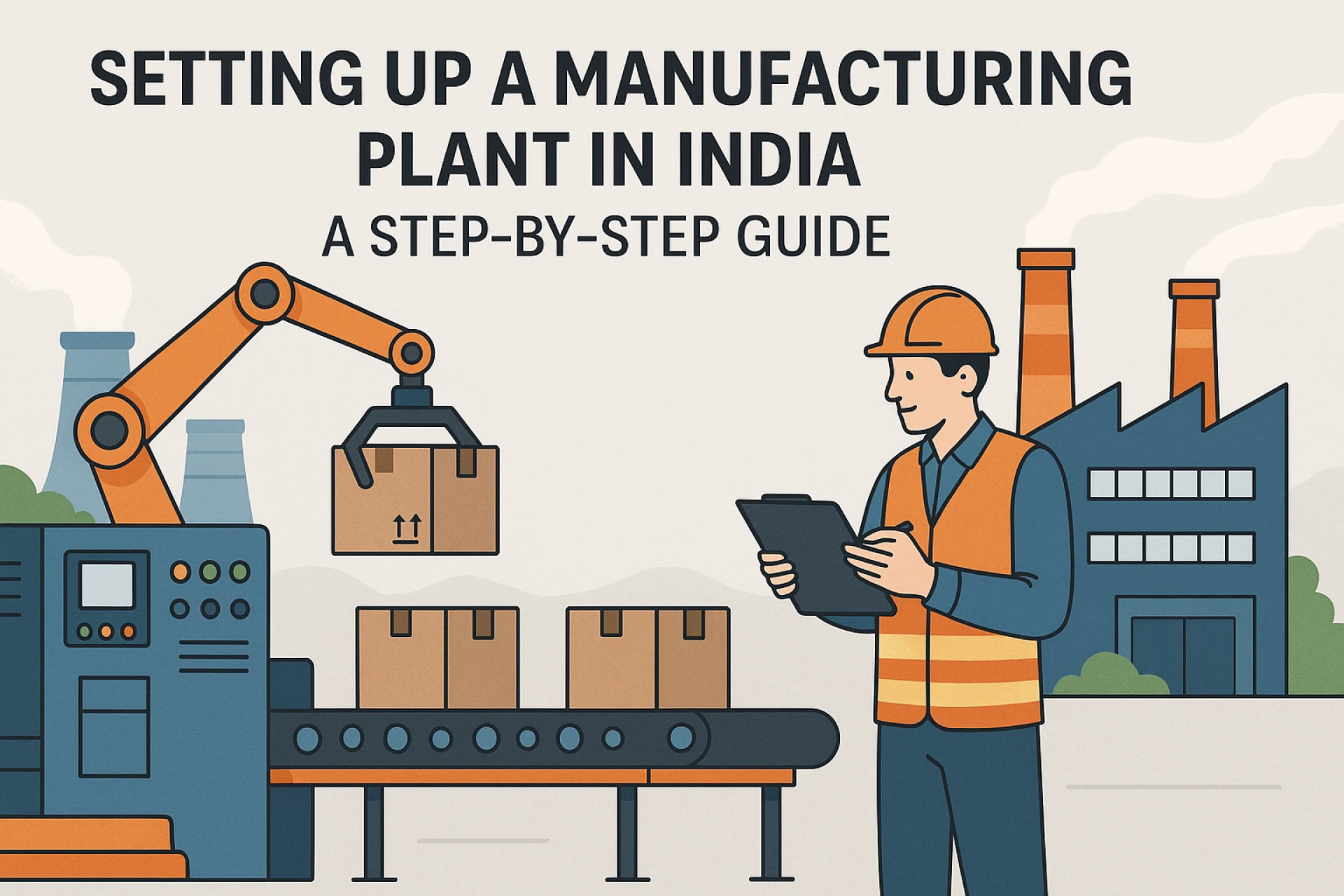 Setting Up a Manufacturing Plant in India: A Step-by-Step Guide