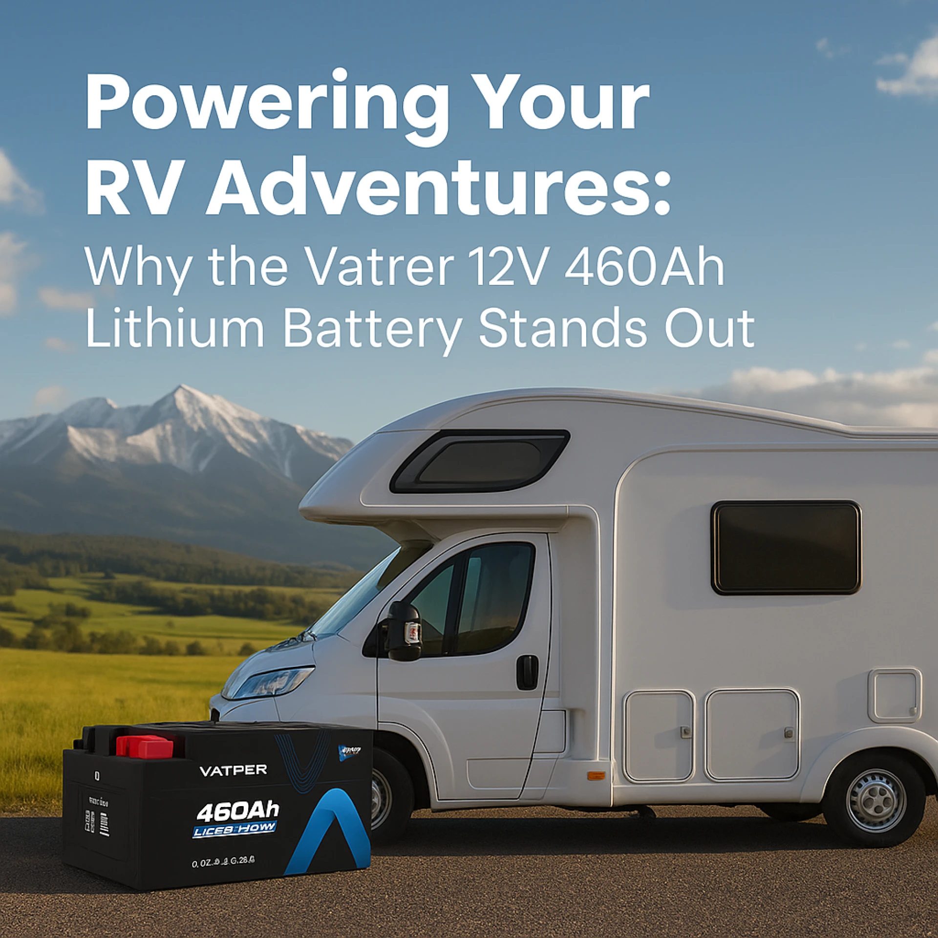 Powering Your RV Adventures: Why the Vatrer 12V 460Ah Lithium Battery Stands Out