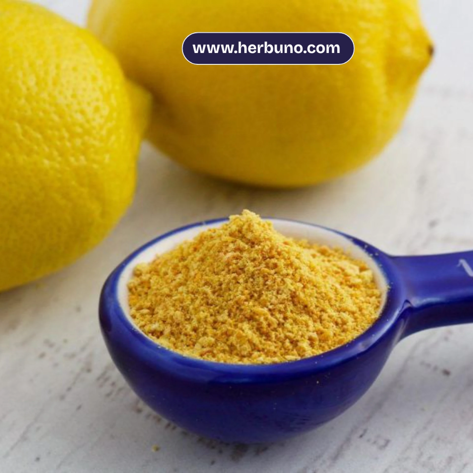 Add Tangy Magic to Foods with Herbuno Dry Lemon Powder