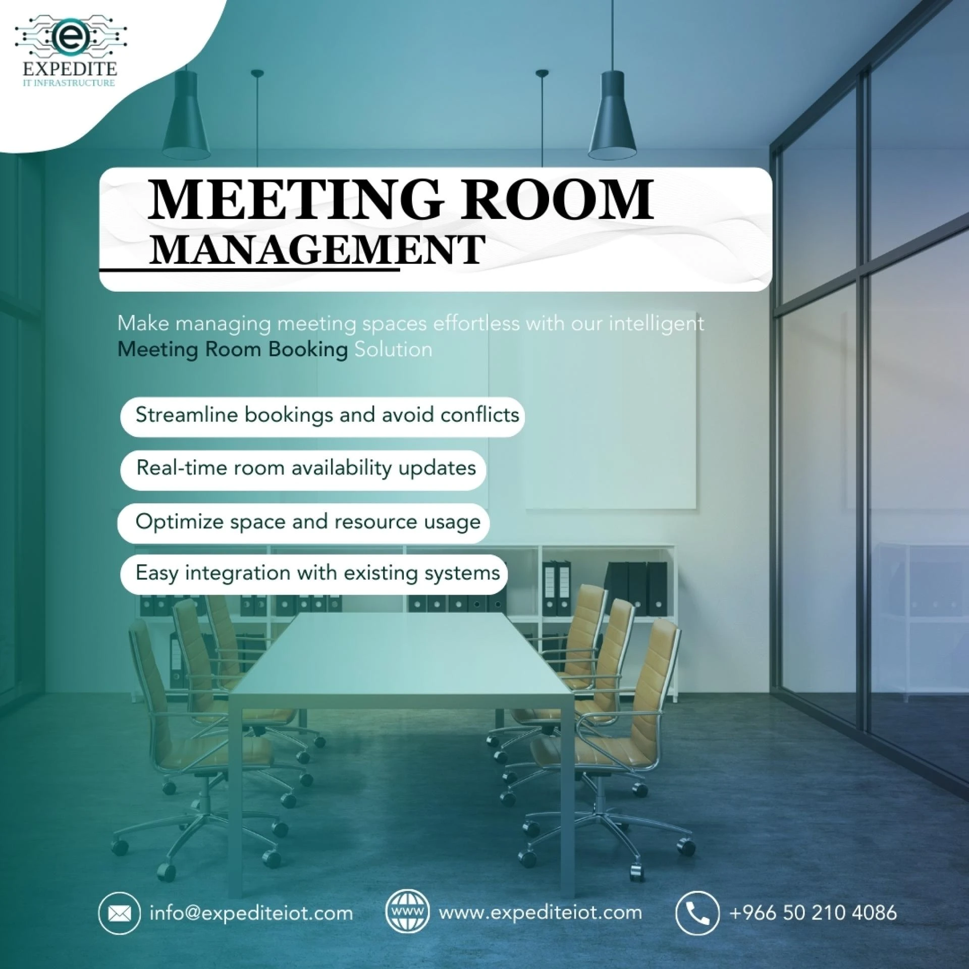 Meetings Room Management Access Control Using Video Conferencing Systems in KSA