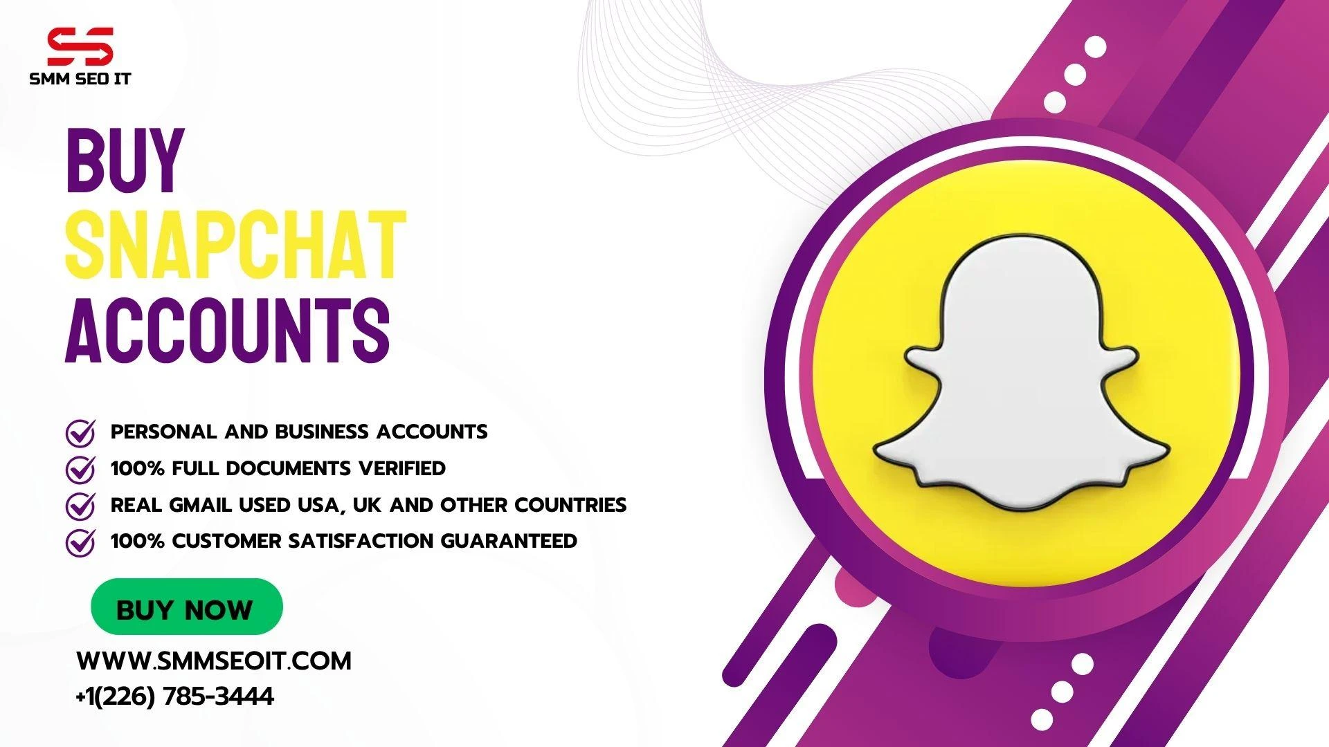 Top 6 Websites To Buy Snapchat Accounts 