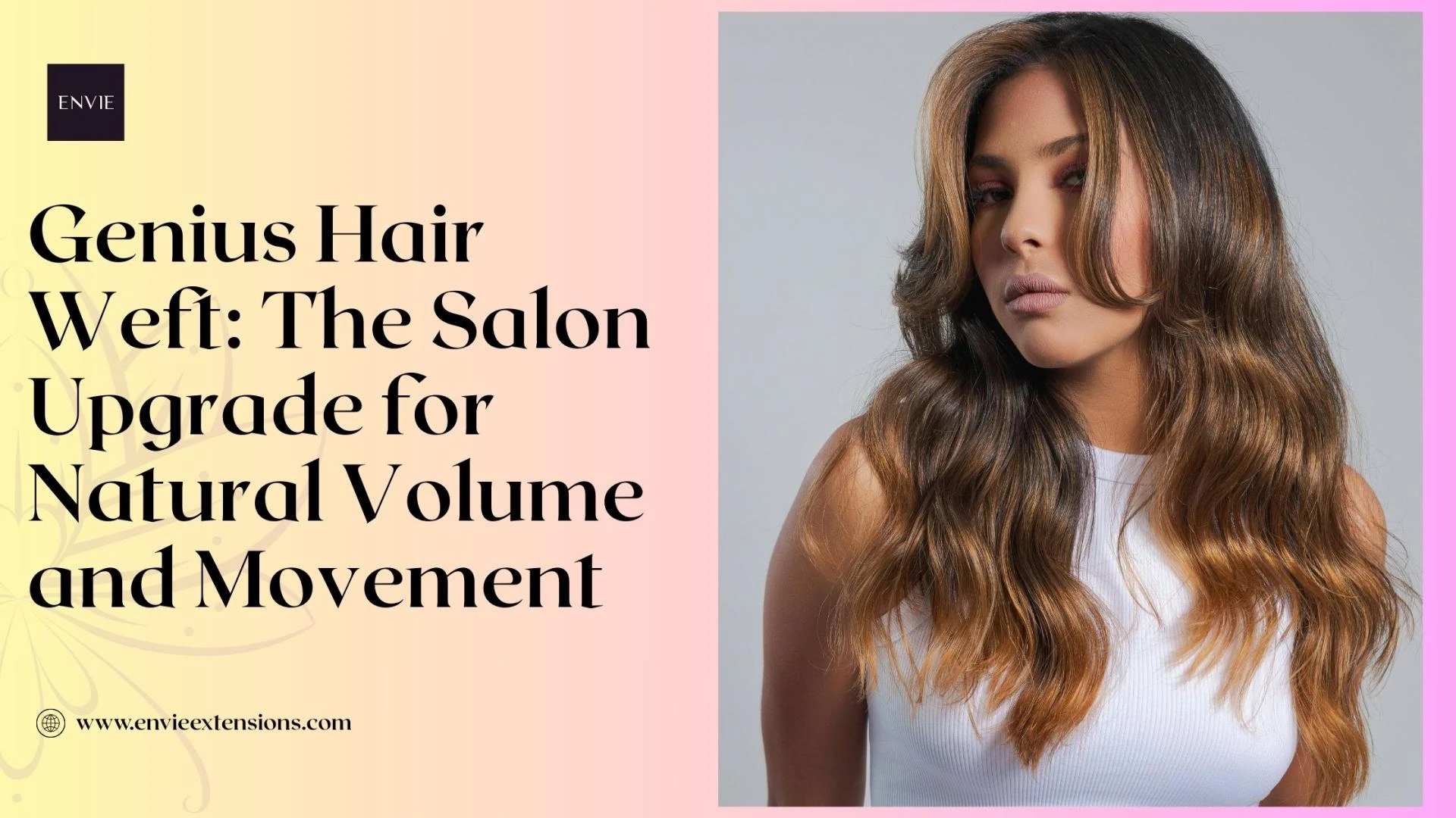 Genius Hair Weft: The Salon Upgrade for Natural Volume and Movement