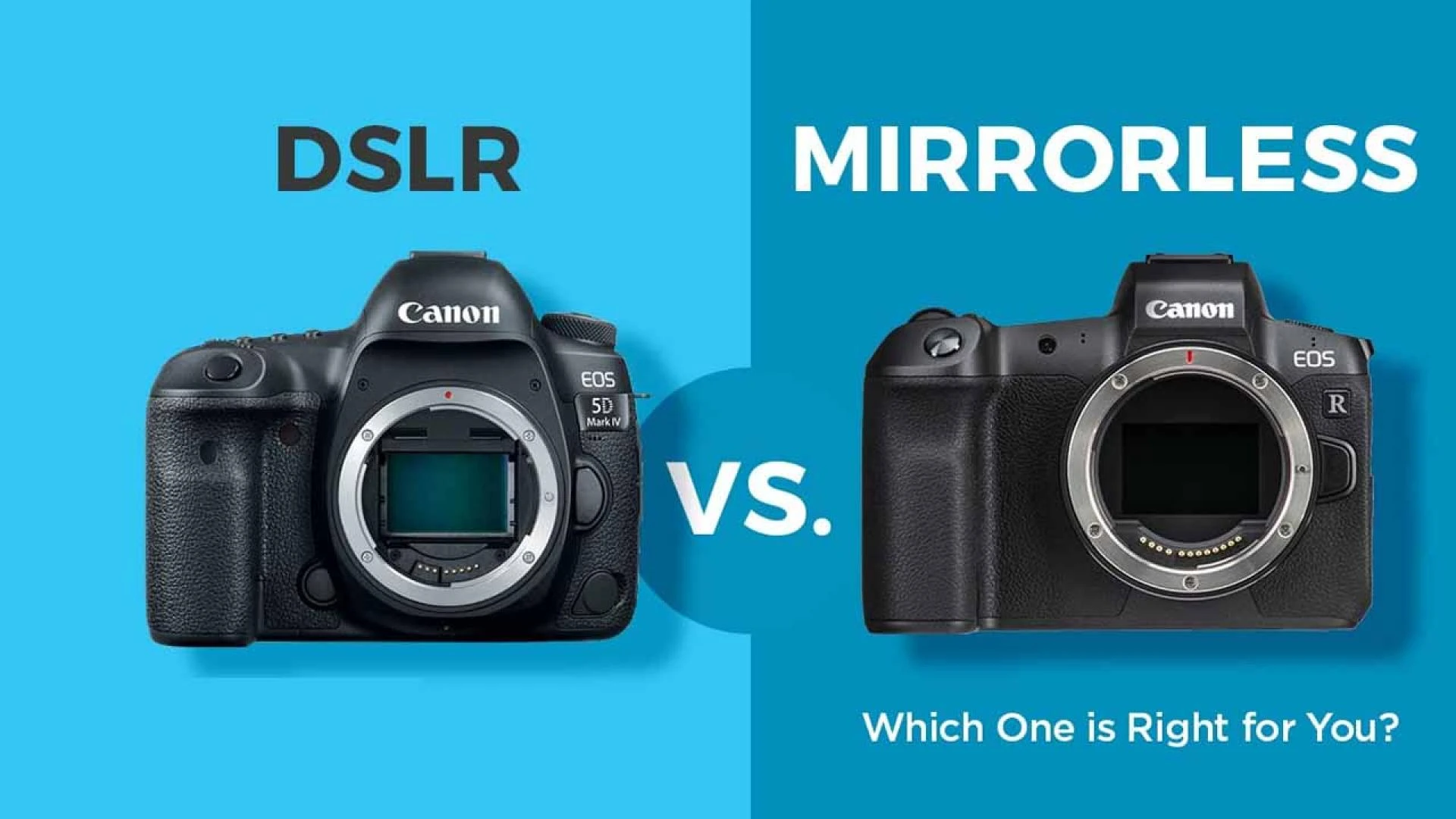 Understanding the Difference Between Mirrorless and DSLR Camera Technology