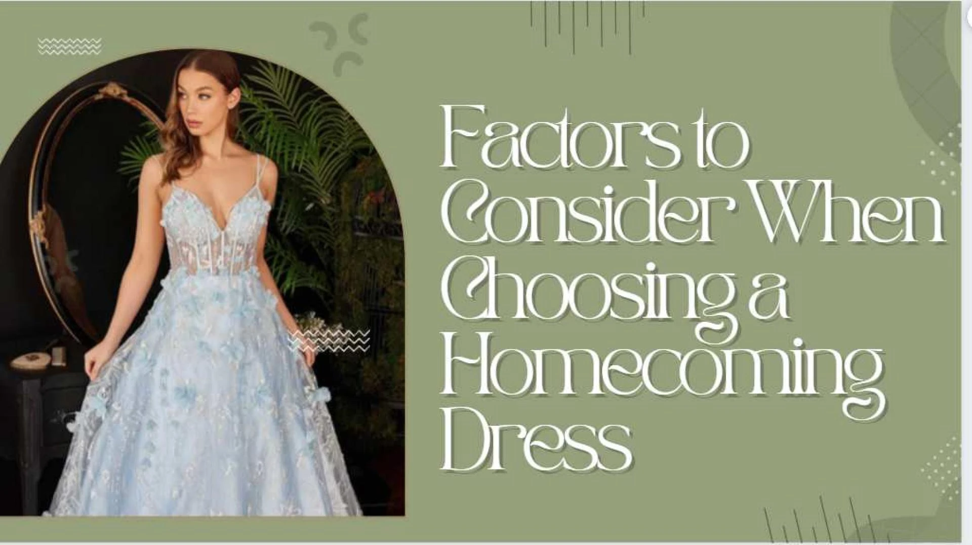 Factors to Consider When Choosing a Homecoming Dress