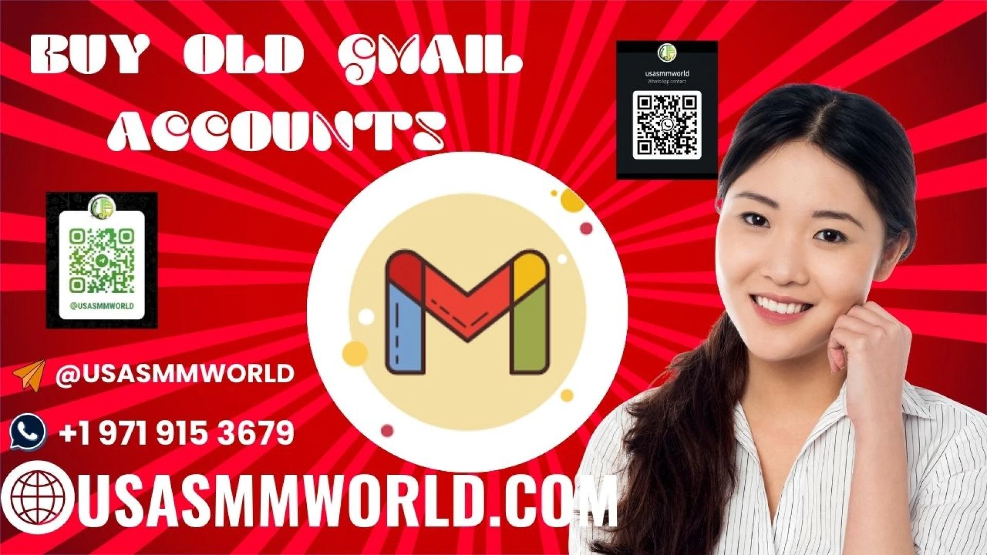 Buy Old Gmail Accounts (Custom Years Available)