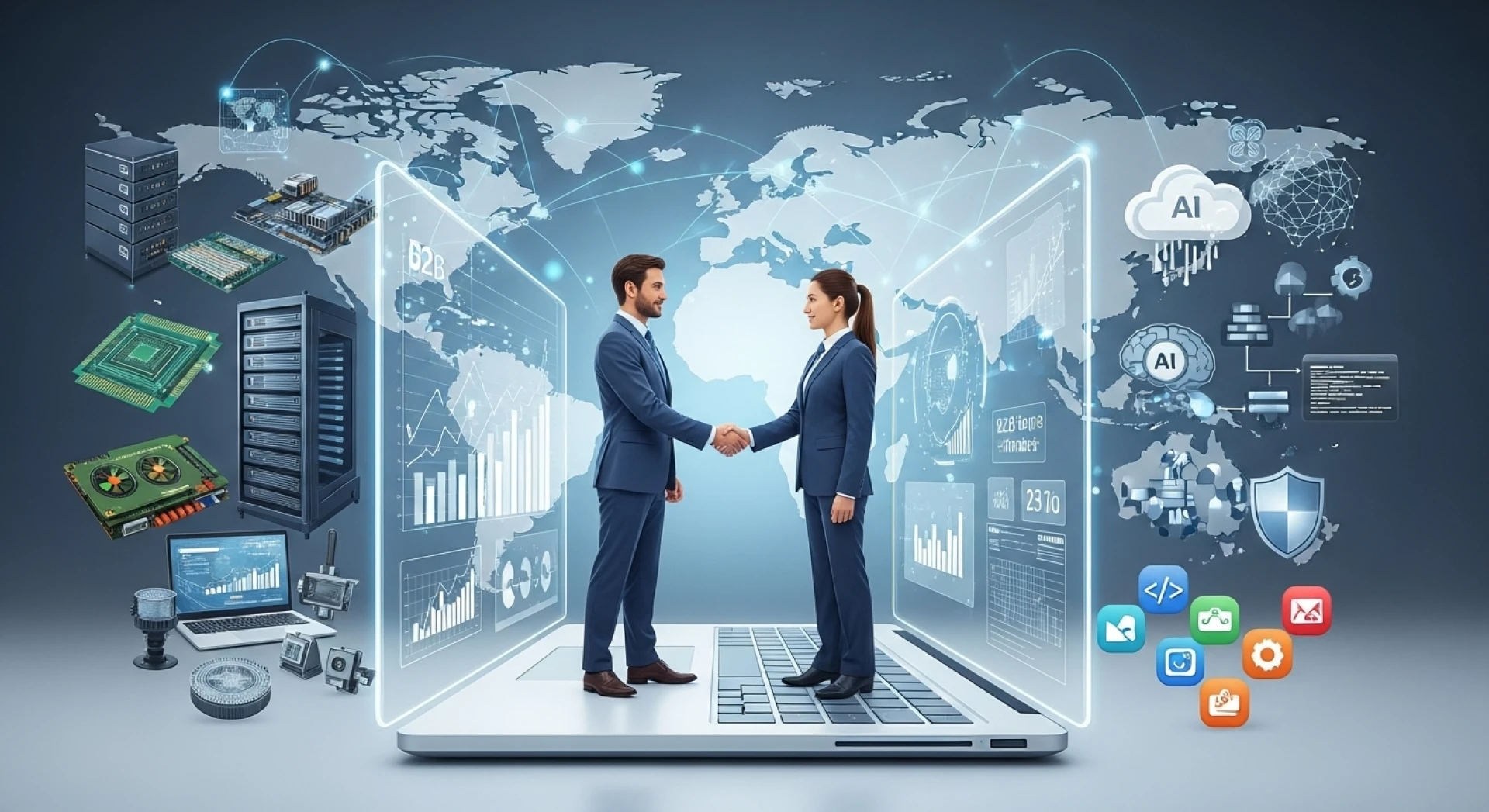 Future of B2B Trade in Computer Hardware & Software