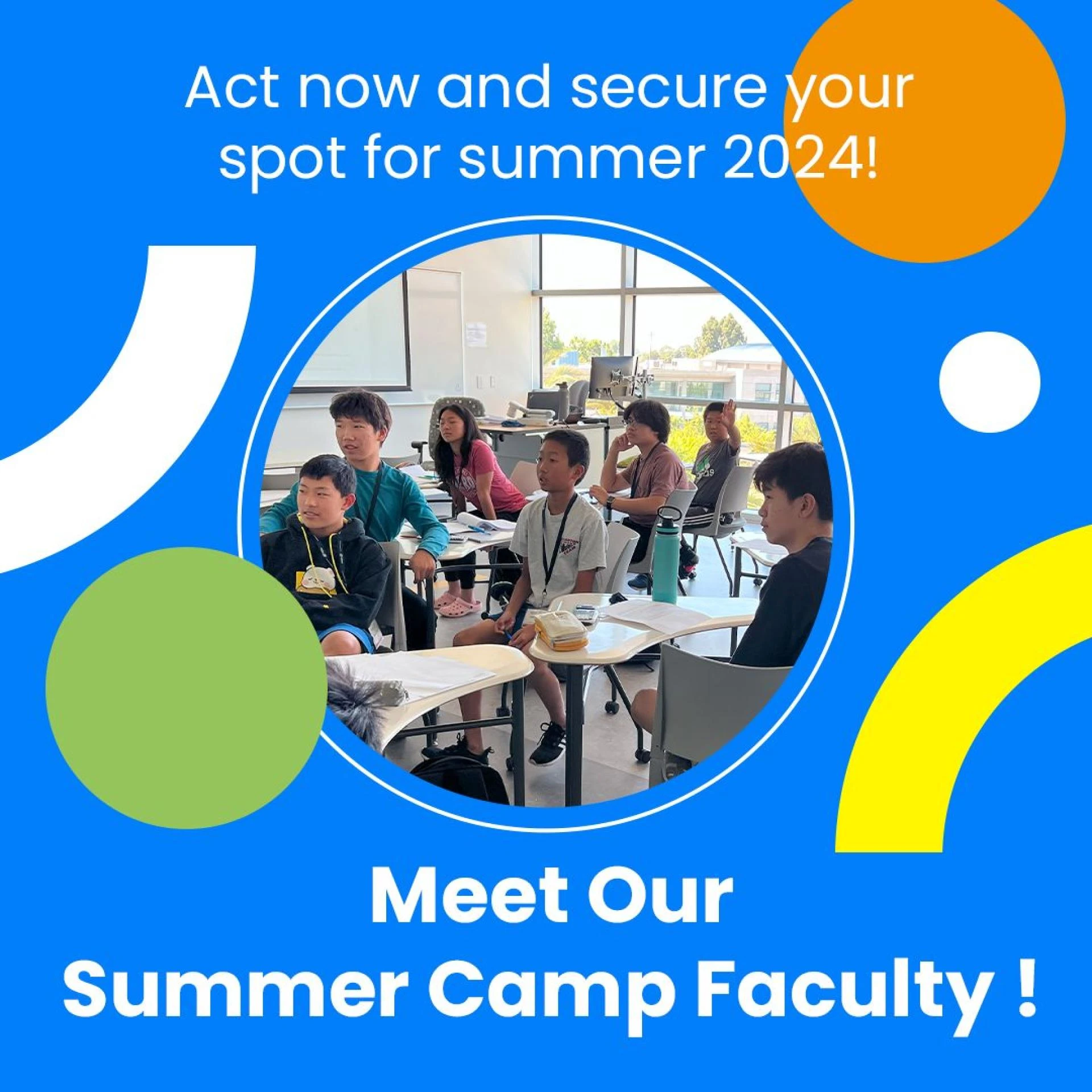 Summer camps - Where young minds get set to code the algorithms of tomorrow!