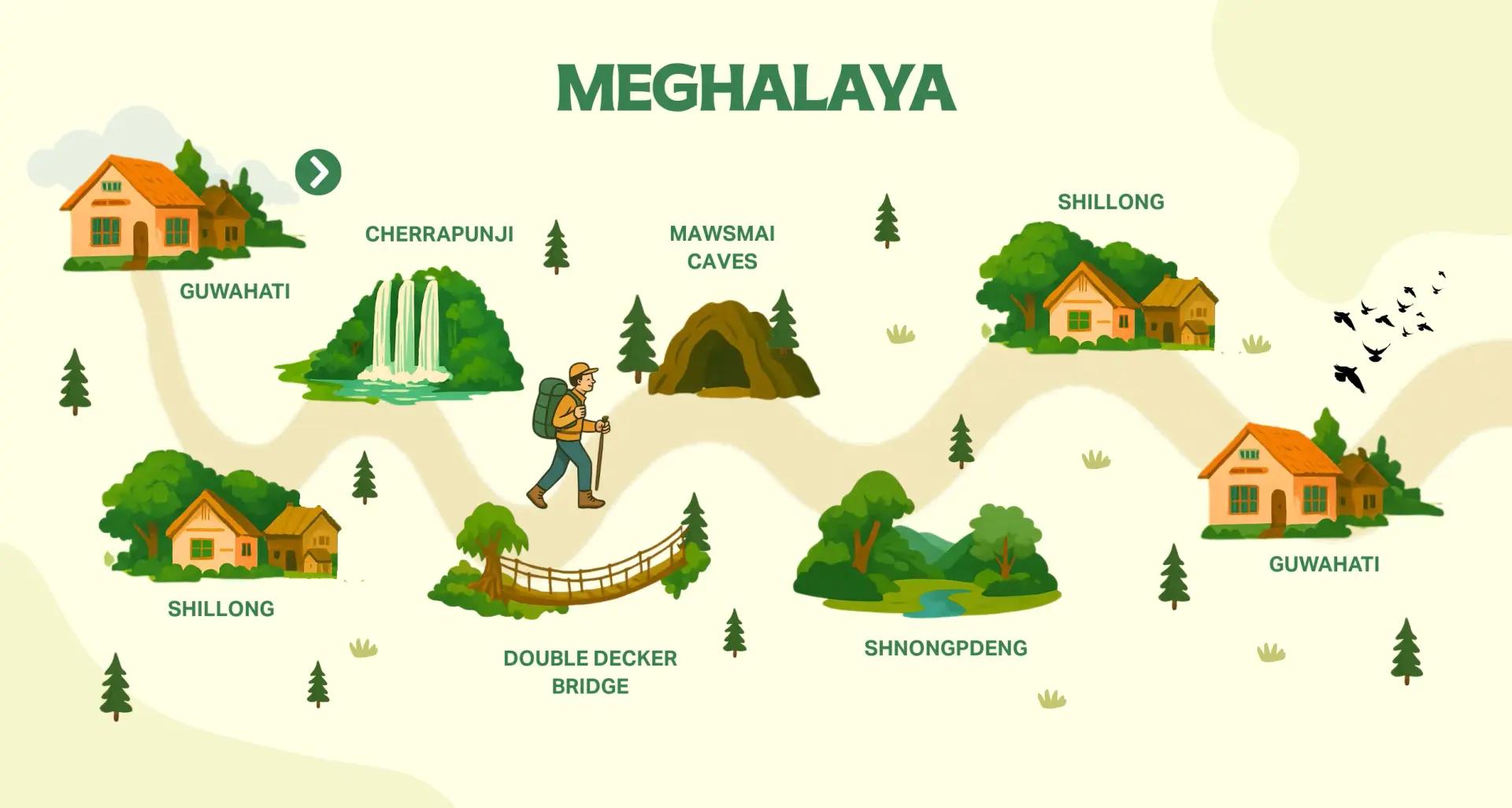 Into the Mist: The Ultimate Meghalaya Backpacking Tour Experience