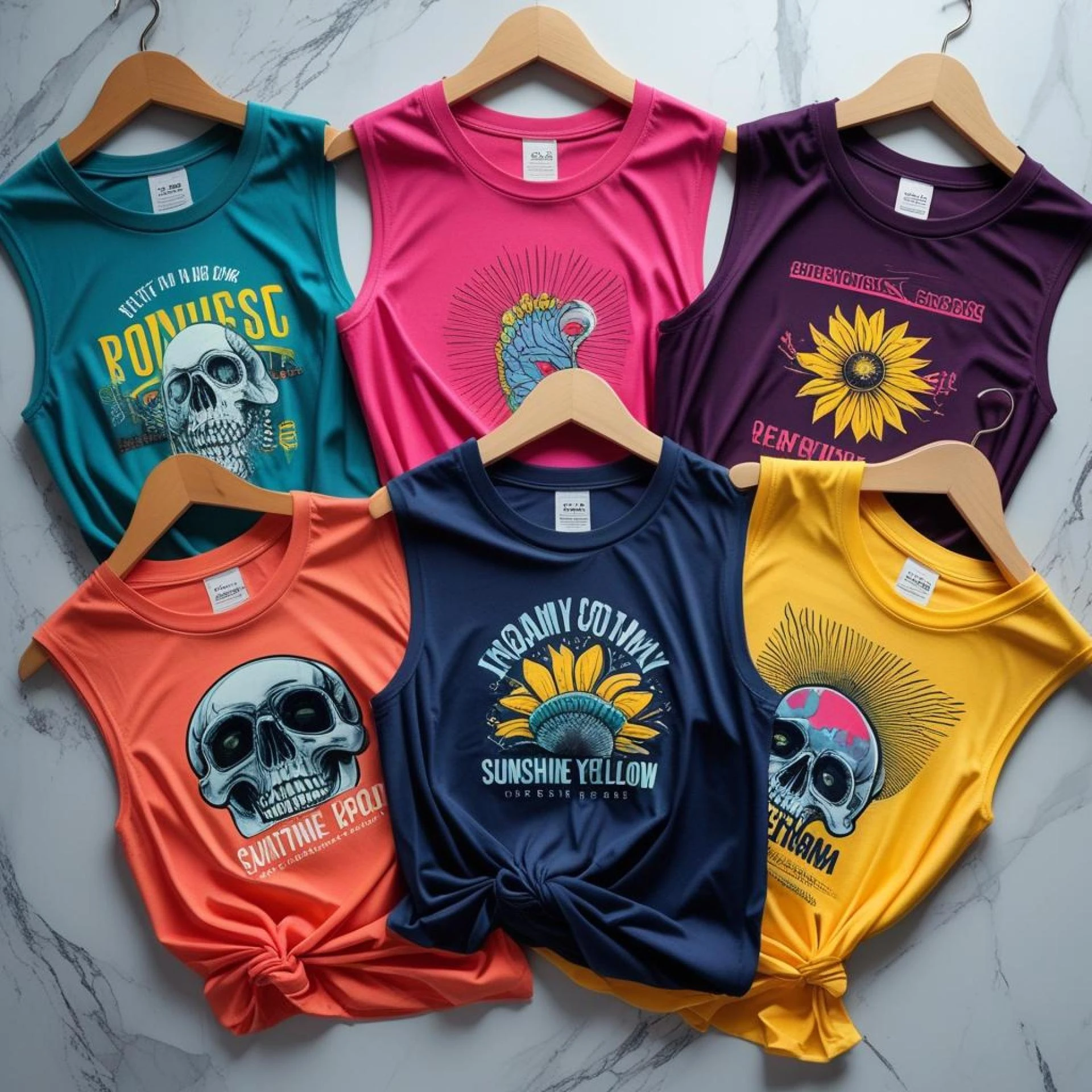 Sleeveless Custom Printed T Shirts: The Perfect Blend of Style and Branding