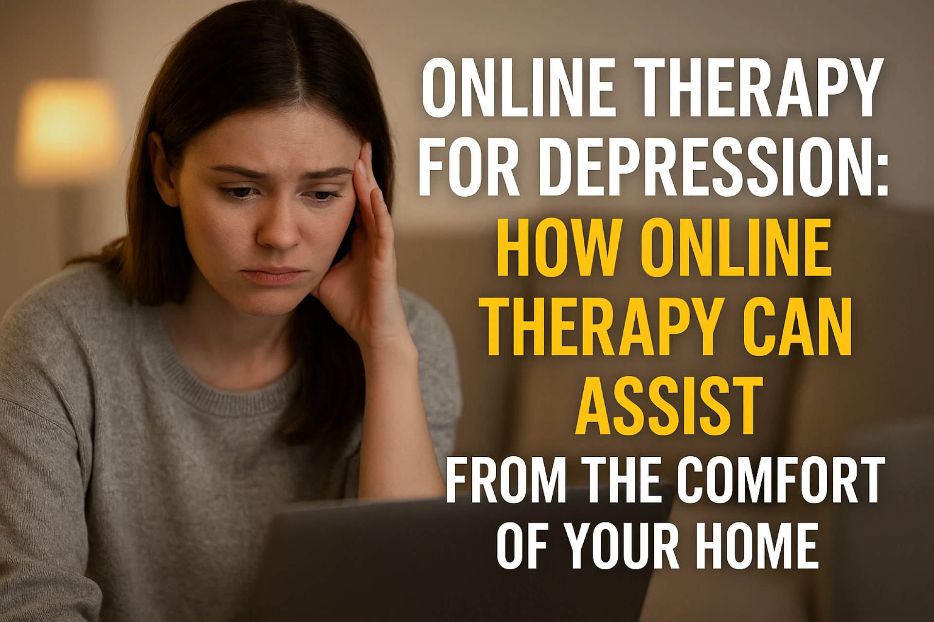 Online Therapy For Depression: How Online Therapy Can Assist From The Comfort Of Your Home