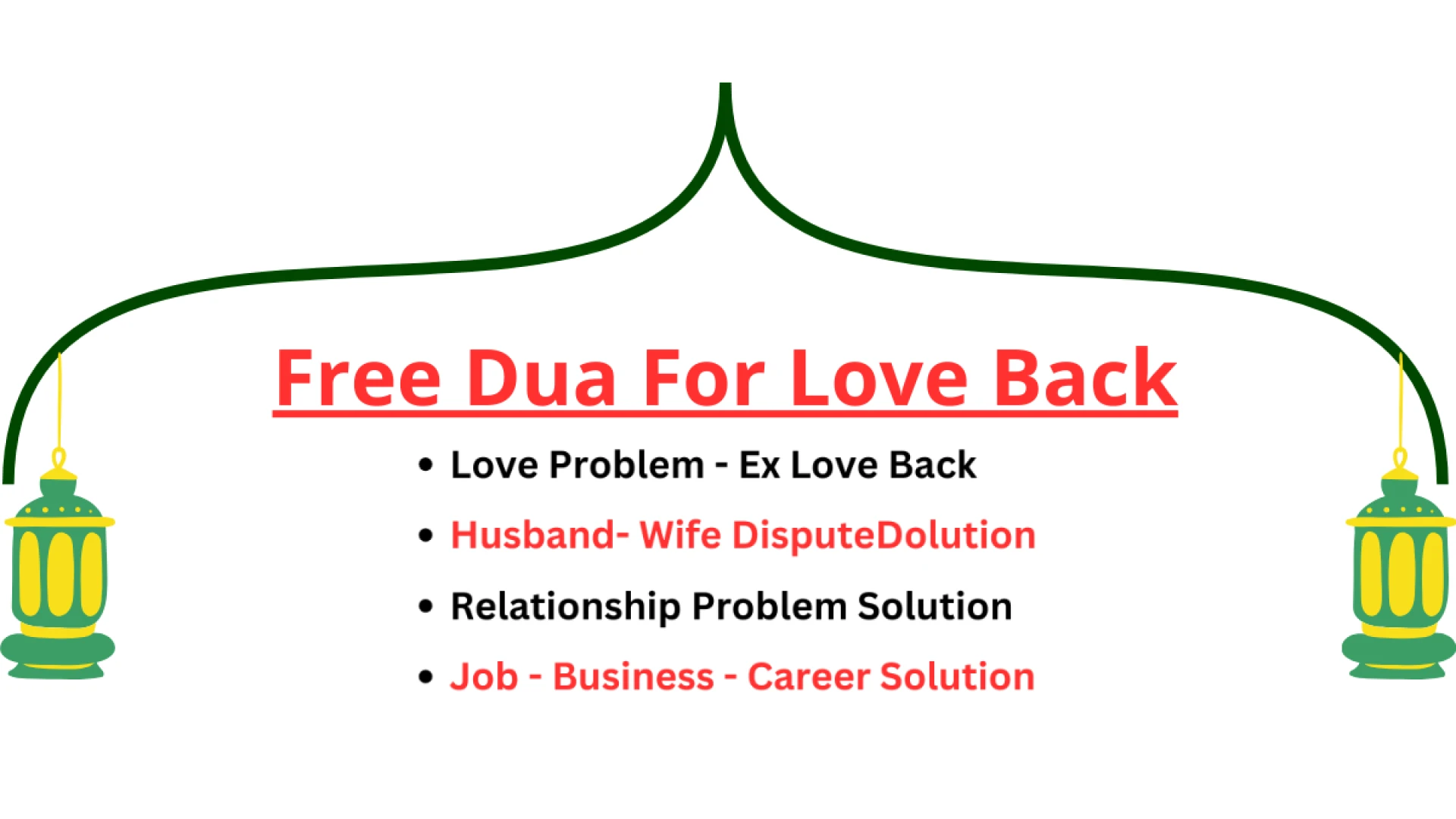 Free Dua For Love Back