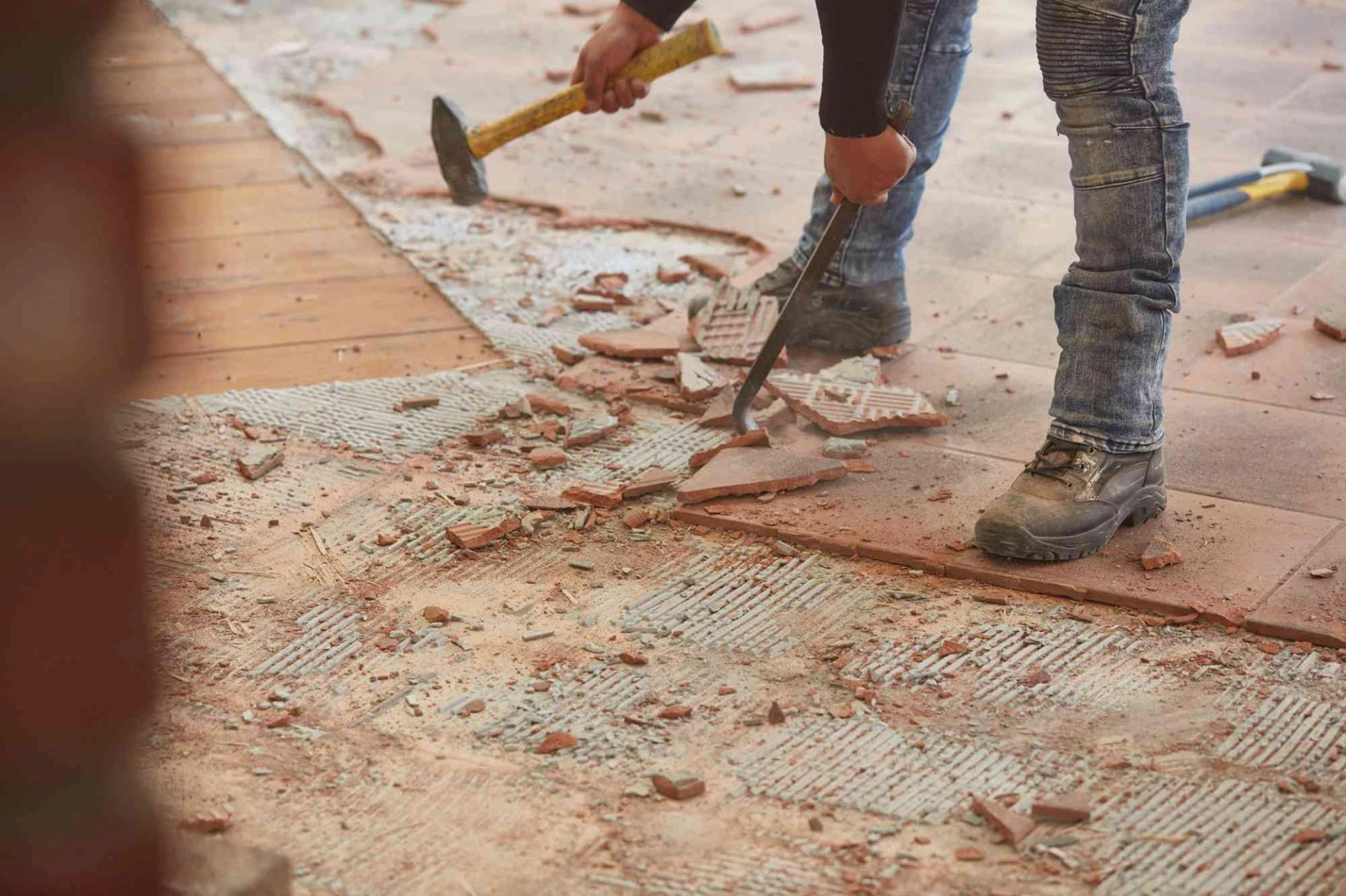 The Shocking Truth About Tile Removal Dust (and How to Protect Your Home)”