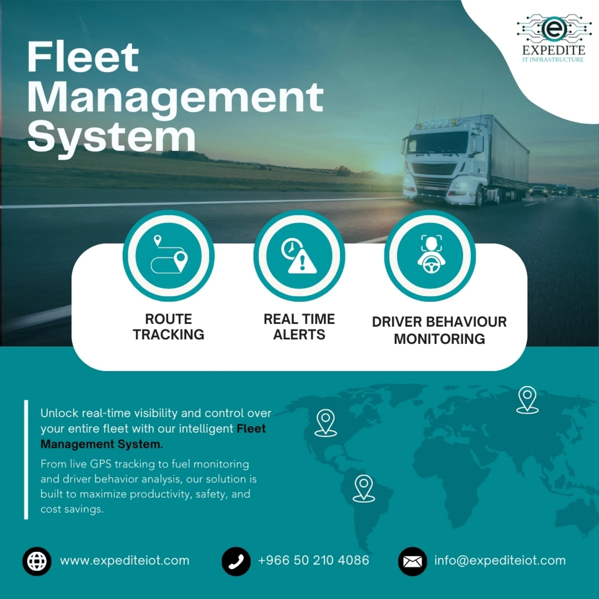 Fleet Management Solutions in KSA - Driving Efficiency for Businesses