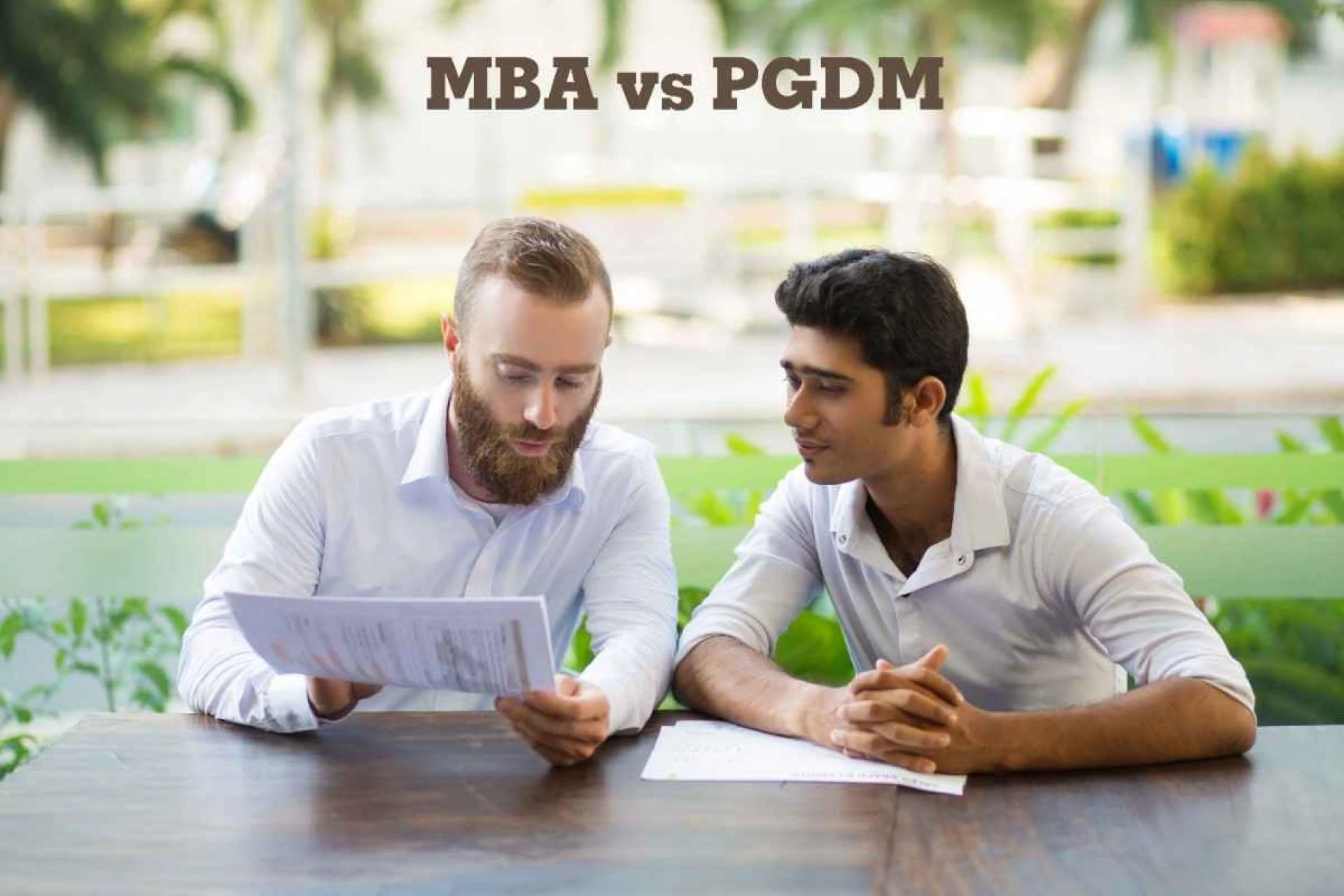 MBA Program vs. PGDM: Key Differences You Should Know