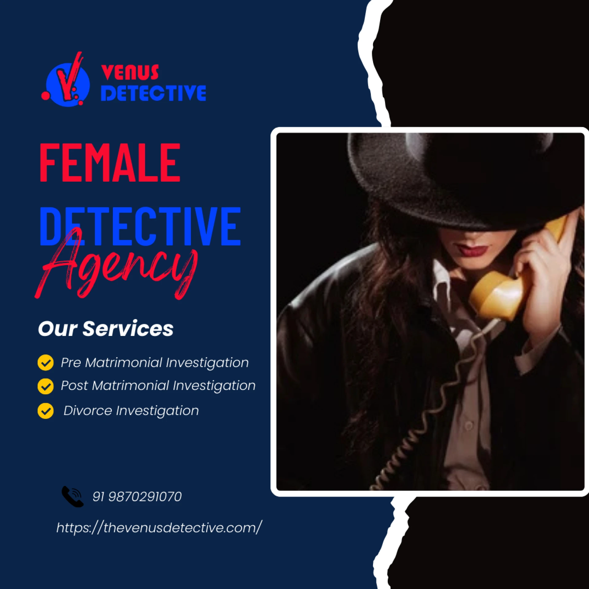 "Venus Detective Agency in Bangalore – Your Trusted Partner for Discreet & Reliable Investigations"