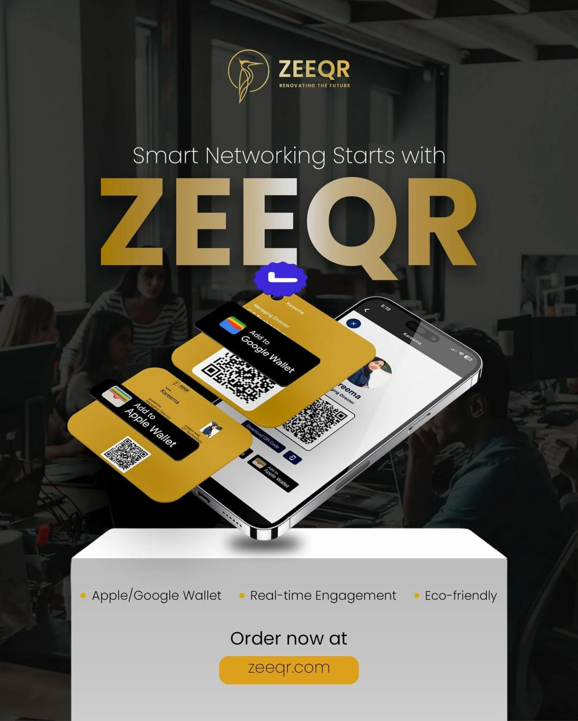 ZEEQR - NFC Business Card