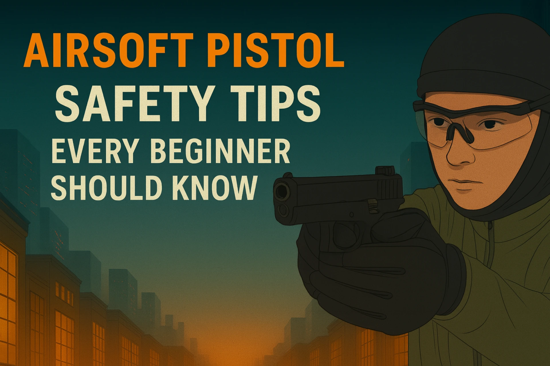 Airsoft Pistol Safety Tips Every Beginner Should Know
