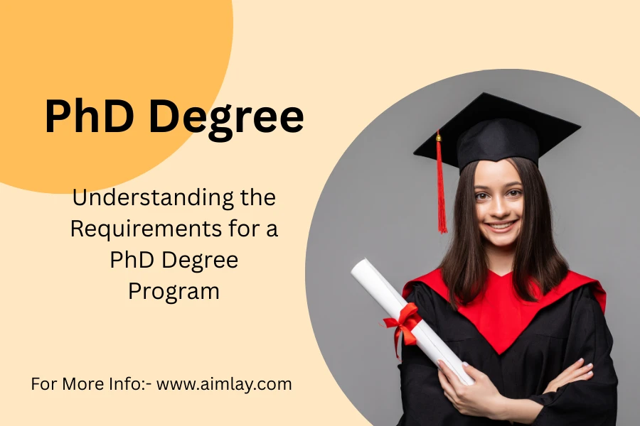 Understanding the Requirements for a PhD Degree Program