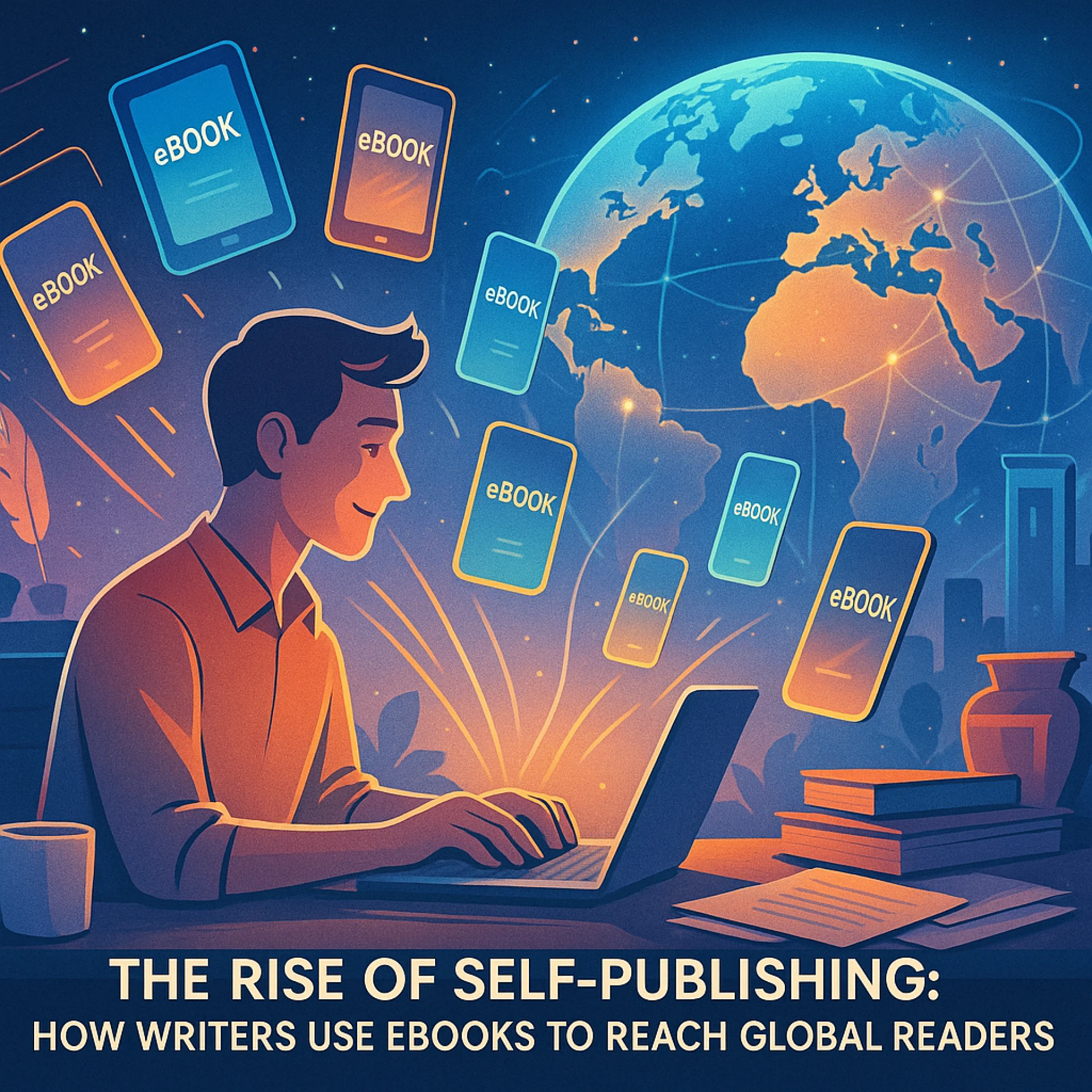 The Rise of Self-Publishing: How Writers Use eBooks to Reach Global Readers