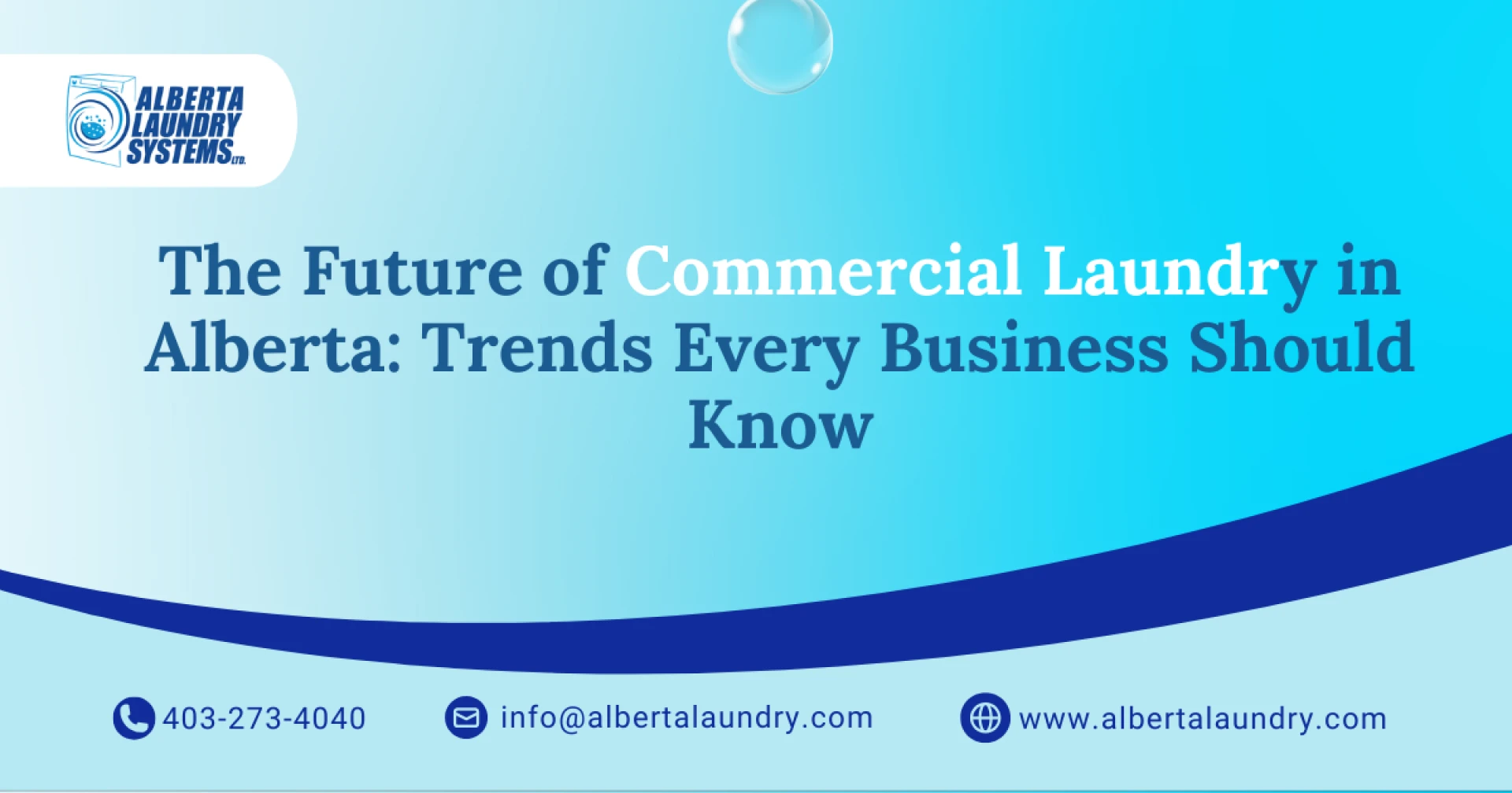 Commercial Laundry Services Alberta – Everything Your Business Needs