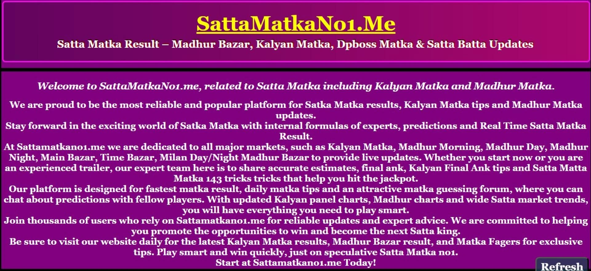 Satta Matta Matka Tricks and Number Guessing Guide